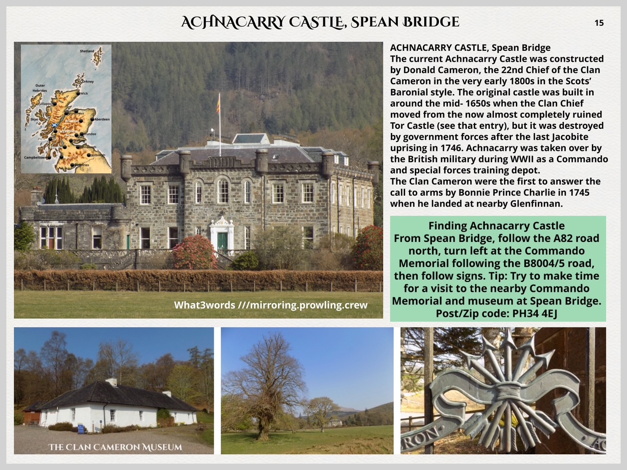 Scottish Castles Directory - 1,215+ Castles | Scottish Shields