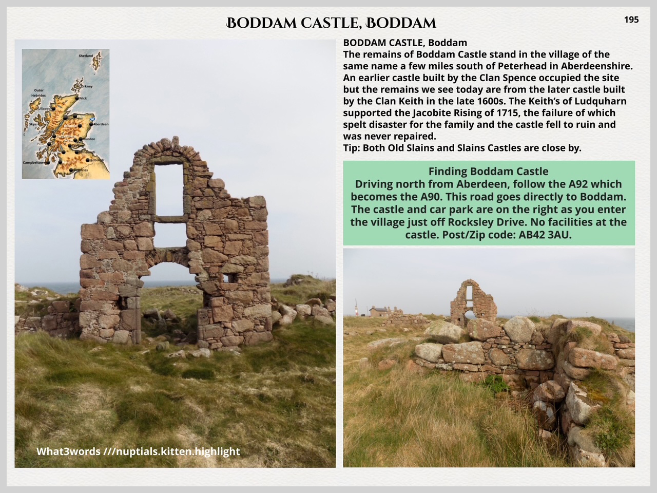Boddam Castle - Scottish Castle | Scottish Shields