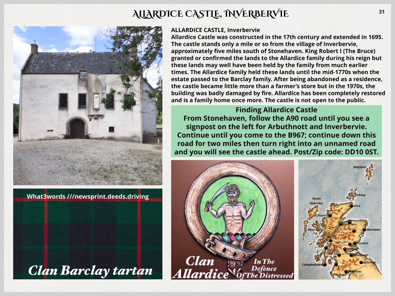 allardice-castle-scottish-castle-scottish-shields